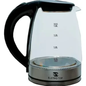 Chaleira Elétrica de Vidro 1,8Lt